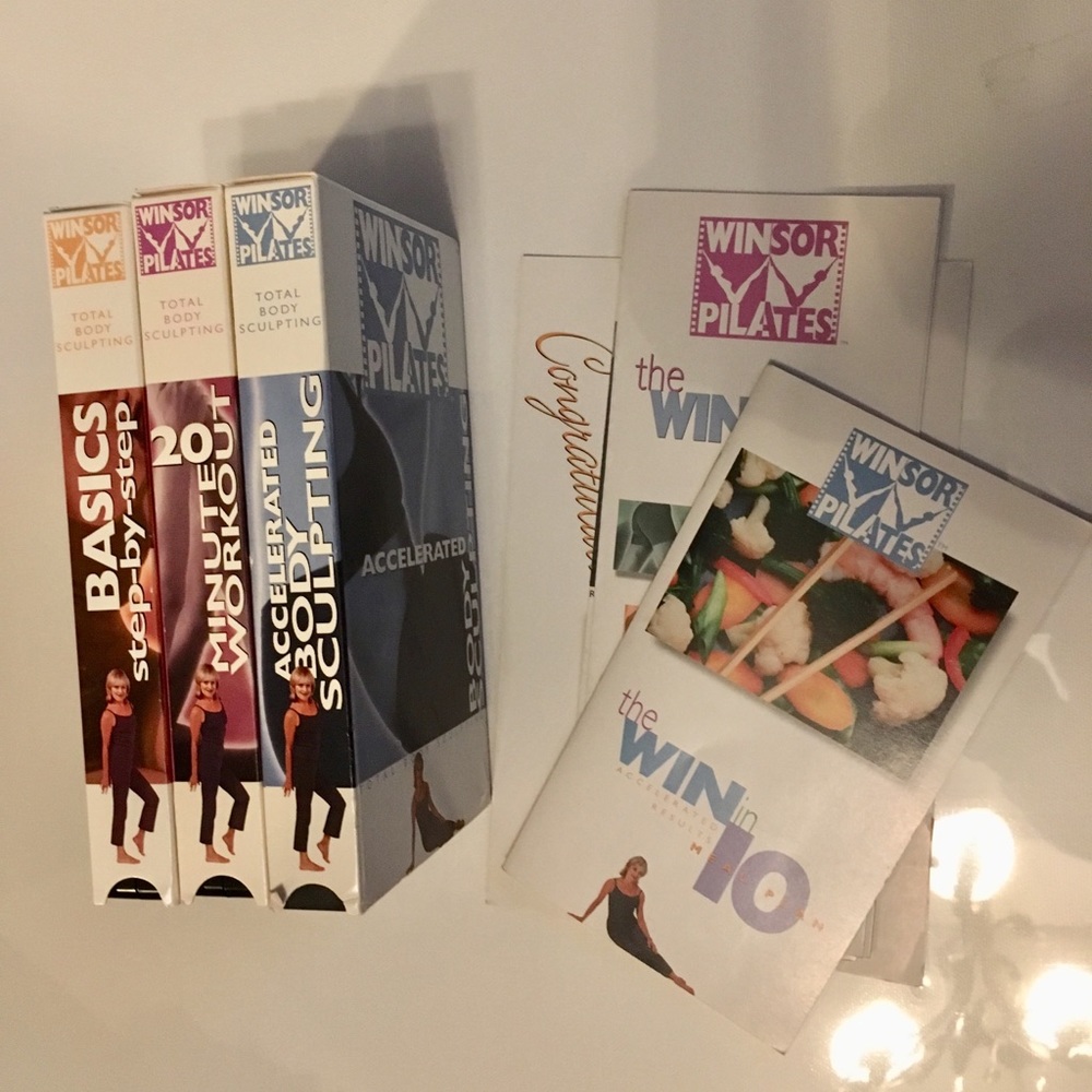 Winsor Pilates VHS tapes
